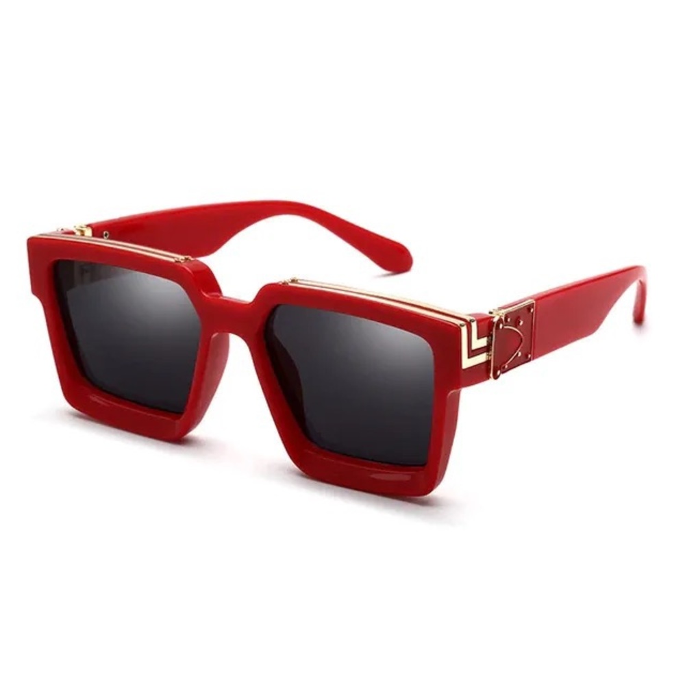Rebel Red Luxury Thick Frames
